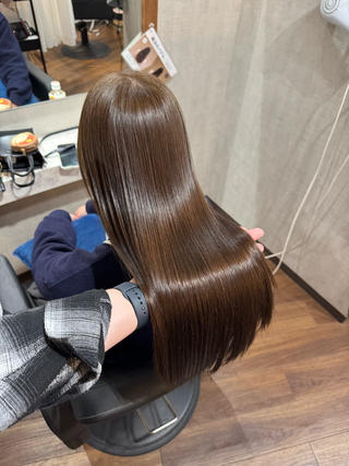 ロング LandS  barber &beauty所属・髪質改善特化 長澤友哉のヘアスタイル