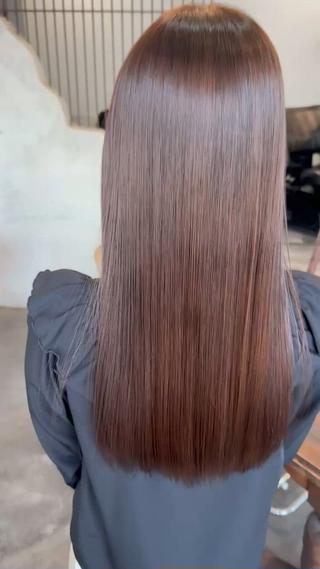 セミロング 🔆髪質改善 透明感 カラー🔆佐々木貴仁のヘアスタイル
