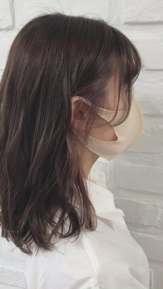 イヤリングカラーのモーヴピンクが可愛い
色落ちするとベージュになります♪ 