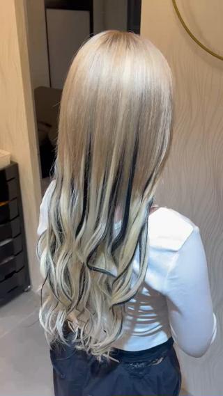 ショート カラー 💓シールエクステ ルミエールのヘアスタイル