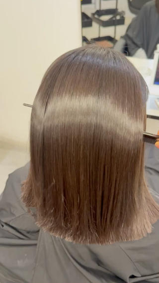 乾かしただけで艶々になれます 