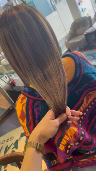 #ハイライトカラー
#ベージュ
#オージュアトリートメント 