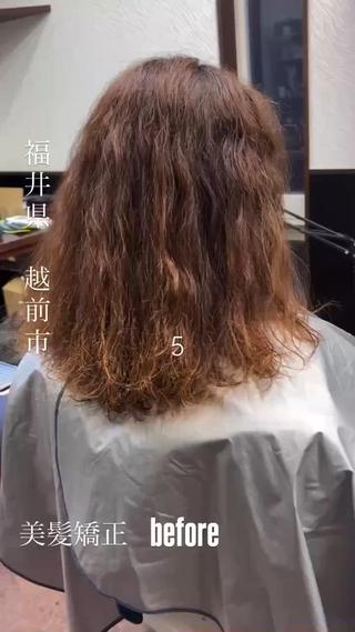 セミロング 河野 敬之のヘアスタイル