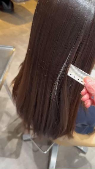 セミロング 福田 秀好のヘアスタイル