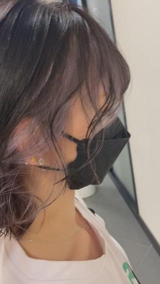 ミディアム 🌿レイヤー/ブリー チ/🌿‬JINのヘアスタイル