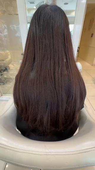 イオン結合トリートメントで潤いと手触りをよくしましょう♪