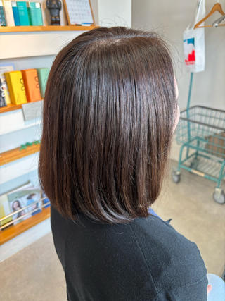 カラーとE-STANDARDシンプルケアしていただきました！！ 