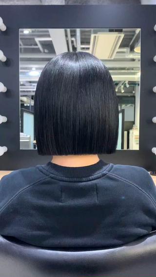 こだわったボブです!