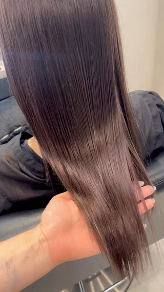 髪質改善カラー 