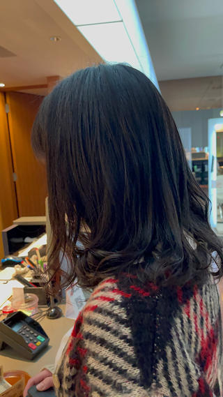 デジタルパーマでコテ巻き風
スタイリング簡単です！
 