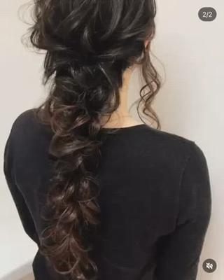 ロング ヘアアレンジ backstage.AZ所属・吉川 宙翔のヘアスタイル