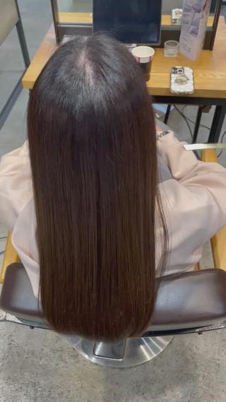 ロング 神楽坂/縮毛矯正/ 髪質改善/香村優弥のヘアスタイル