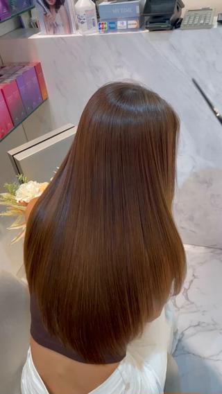 ロング HANARE by youres hair 神楽坂所属・神楽坂/縮毛矯正/ 髪質改善/香村優弥のヘアスタイル