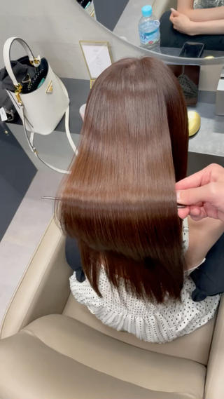 ロング HANARE by youres hair 神楽坂所属・神楽坂/縮毛矯正/ 髪質改善/香村優弥のヘアスタイル