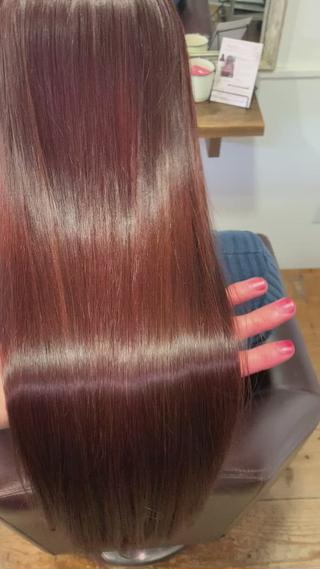 ロング 髪質改善エイジングケ ア専門美容室チアフルのヘアスタイル