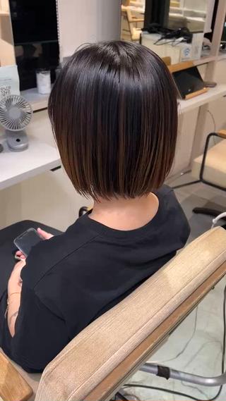 bob cut️
ボブ可愛い〜
無料カットモデル様、大募集してます 