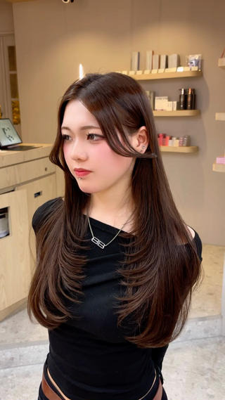 艶感グレージュ！暗めでも盛れる
前髪顔まわりカットの似合わせはお任せください

#福岡美容室#韓国ヘア#福岡韓国ヘア#前髪#顔まわり#前髪カット#ぱっつん#ながれる顔まわり#艶カラー#透明感カラー#ベージュ#グレージュ#ラベンダー#ラベンダーグレージュ#オリーブベージュ#オリーブグレージュ#ヘーゼルベージュ#ブラウン#チョコレートブラウン#ココアブラウン#モカブラウン#ブリーチなし#ブリーチなしダブルカラー#レイヤーカット#レイヤー#セミロング#ミディアム#ミディアムヘア#くびれヘア#くびれ巻き#韓国巻き#学割U24#学割#学生歓迎#初カラー#高校卒業カラー#当日予約OK 