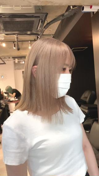ミディアム カラー 💞ツヤ髪カラー💞 KAHOのヘアスタイル