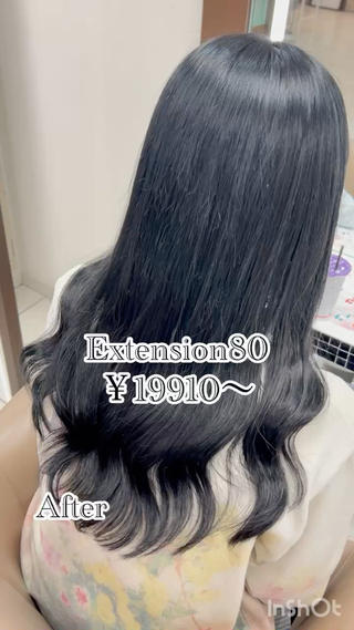 :
シールエクステ【長さだし】
⁡
長さが変わるだけで印象も変わります
お悩みの方はお任せ下さい
⁡
【料金】
エクステ80本 ￥19910〜
⁡
【時間】
月曜日〜金曜日/日曜日8:00〜17:00まで
※土曜日はご案内不可です
⁡
 