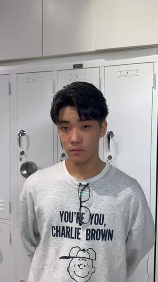 伸ばしかけでもかっこよく 