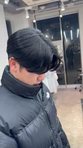 ドライヤーで簡単に決まるニュアンスパーマです 