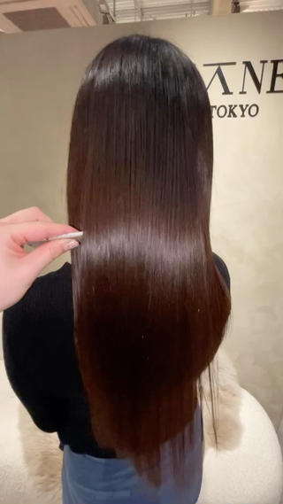 トリートメントで艶髪に♡ 