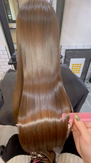 ロング 美髪✨髪質改善 &艶カラーmanaeのヘアスタイル