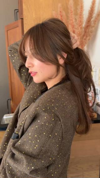 ロング Alma所属・髪質改善ストレート/ 廣瀬のヘアスタイル