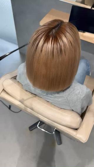 ロング shinka omotesando所属・ブリーチ縮毛矯正/ 複雑履歴🉑/タイチのヘアスタイル