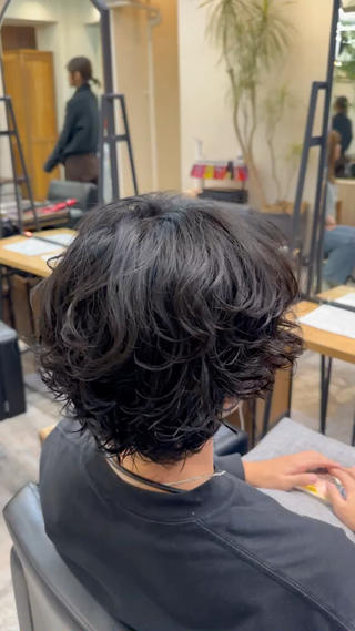 パーマ メンズ YUU Belle 新宿のヘアスタイル