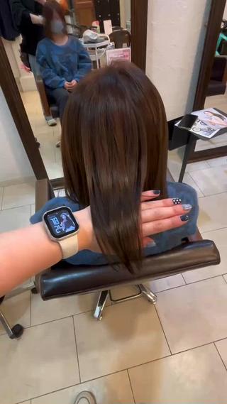 ショート カラー hair lounge beach Soup'e所属・松本 さくらのヘアスタイル