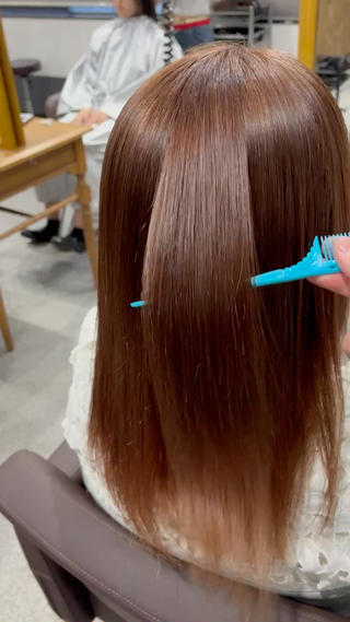 縮毛矯正だけでも艶髪になれます！ 