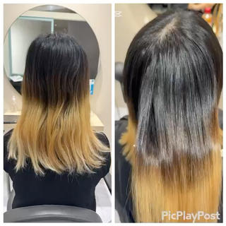 セミロング 丹野 圭太のヘアスタイル