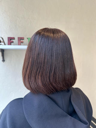 全体の縮毛矯正♩
さら艶髪になりました 