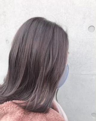 #透け感カラー
#無加工でこの透明感
#グレージュ