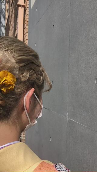 #卒業式着付けヘア
#着付けヘア
#ヘアセット