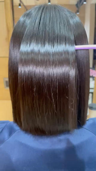 ミディアム 進藤 来実のヘアスタイル