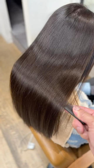 ロング パーマ 吉田 裕太朗のヘアスタイル