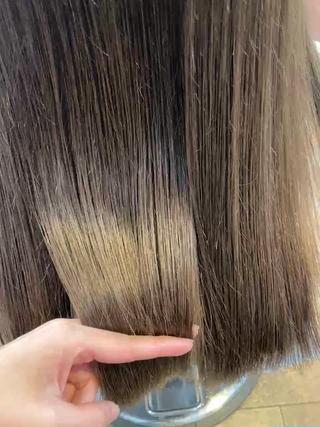 ケアプロトリートメント仕上がり 