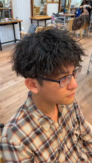 パーマ メンズ ［メンズ特化］神谷 清のヘアスタイル