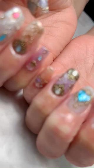 #手描きネイル
#手描きアート 