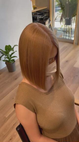 ショート カラー マスダ ヤスノリのヘアスタイル