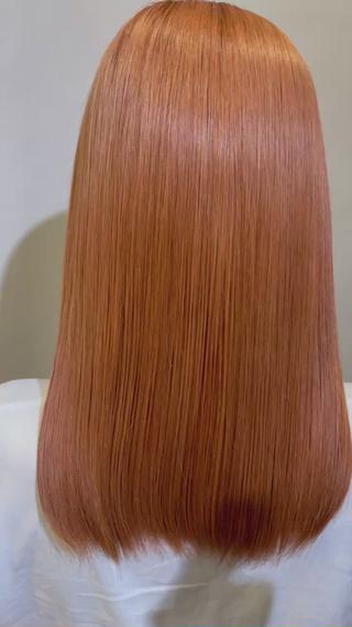 セミロング カラー マスダ ヤスノリのヘアスタイル