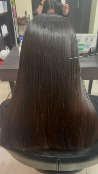 ロング 服部 楓のヘアスタイル