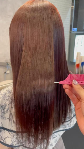 ロング カラー 🍒暖色カラー /やぎふうか🍒のヘアスタイル