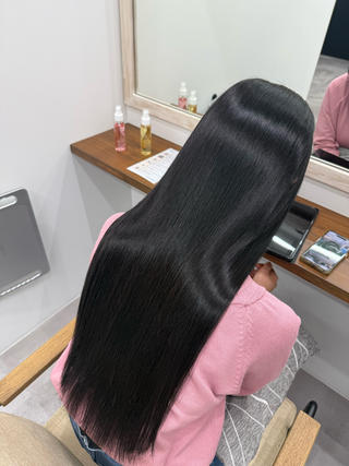 ロング カラー 巻ける縮毛矯正✨ 木下晴一朗✨のヘアスタイル