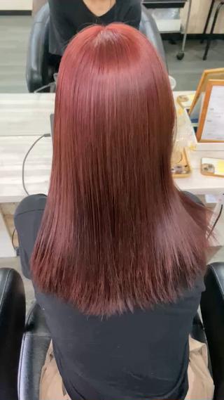 ロング カラー 【縮毛矯正＆カラー】 RAN.のヘアスタイル