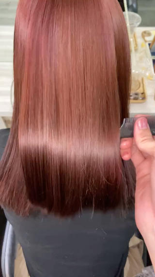 ロング カラー 【縮毛矯正＆カラー】 RAN.のヘアスタイル