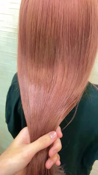 ロング カラー 【縮毛矯正＆カラー】 RAN.のヘアスタイル