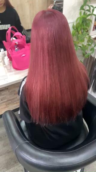 ロング カラー 【縮毛矯正＆カラー】 RAN.のヘアスタイル